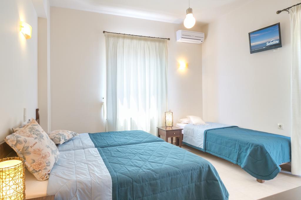 Sea Views At Villa Anemomylos With Heated Pool, Ping Pong And Tennis Agia Pelagia  Ruang foto