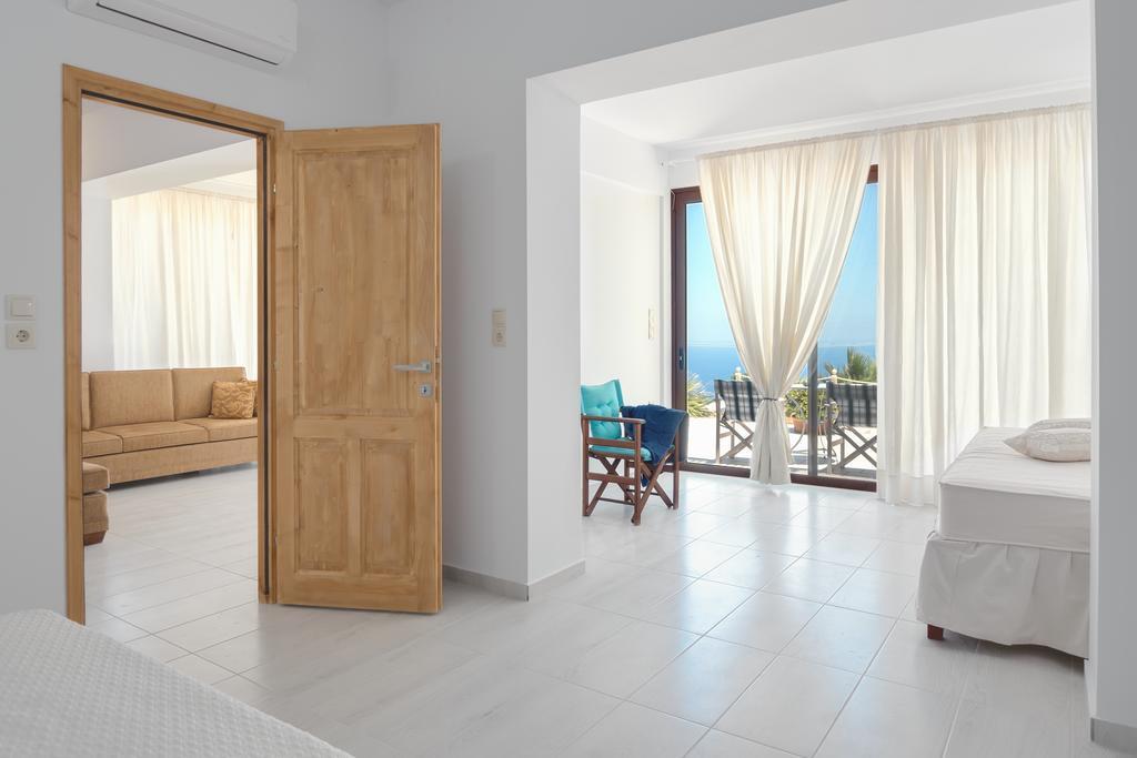 Sea Views At Villa Anemomylos With Heated Pool, Ping Pong And Tennis Agia Pelagia  Bagian luar foto