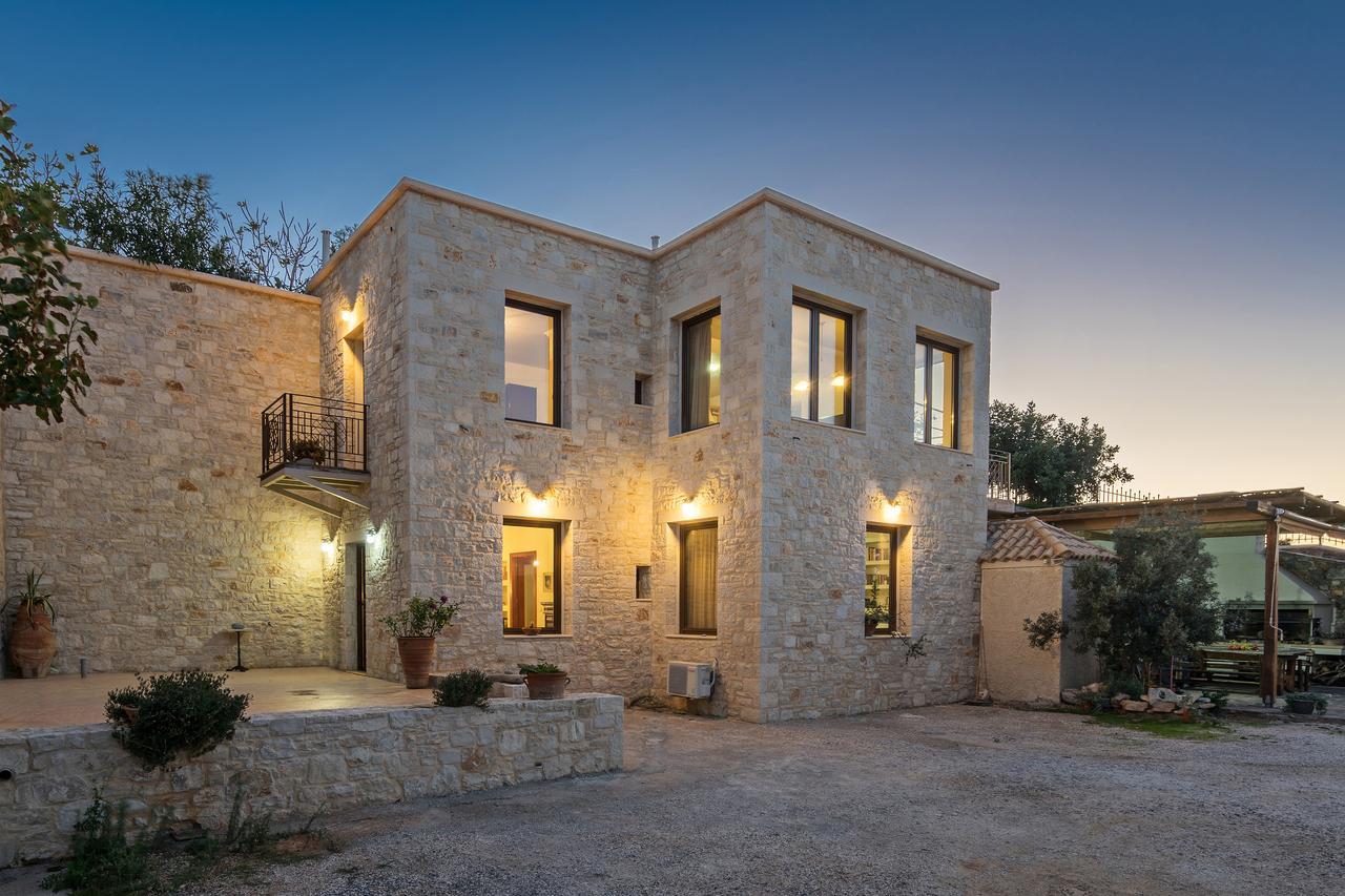 Sea Views At Villa Anemomylos With Heated Pool, Ping Pong And Tennis Agia Pelagia  Bagian luar foto