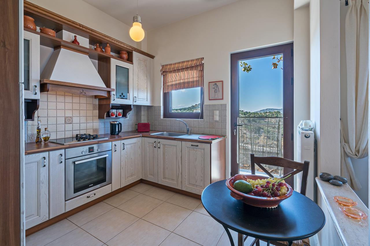 Sea Views At Villa Anemomylos With Heated Pool, Ping Pong And Tennis Agia Pelagia  Bagian luar foto